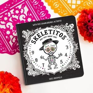 New Skeletitos Kids Learning Book - Black and White